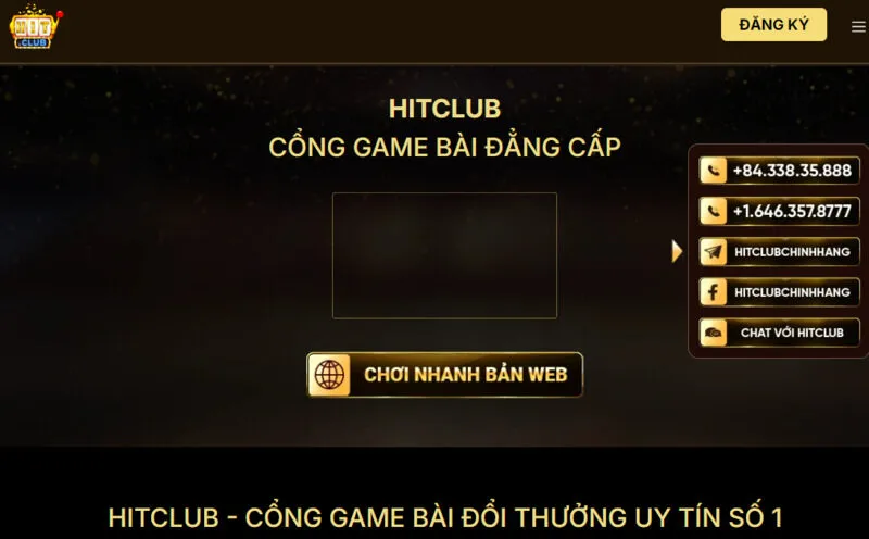 Các bước đăng ký tham gia Live casino Hit Club 