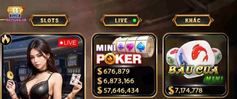 Chi tiết về các giải đấu Poker Hit Club hàng tuần