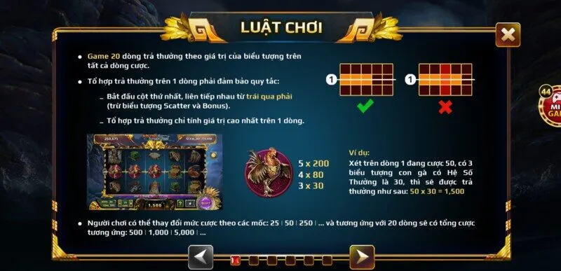 Nắm rõ luật chơi Sơn tinh thủy tinh Hit club chỉ trong 3 giây 