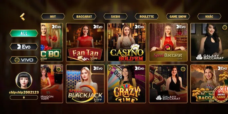 Lý do Live casino hit club được yêu thích 