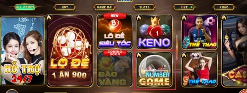 Trò chơi Number Game Hit club là trò chơi gì?